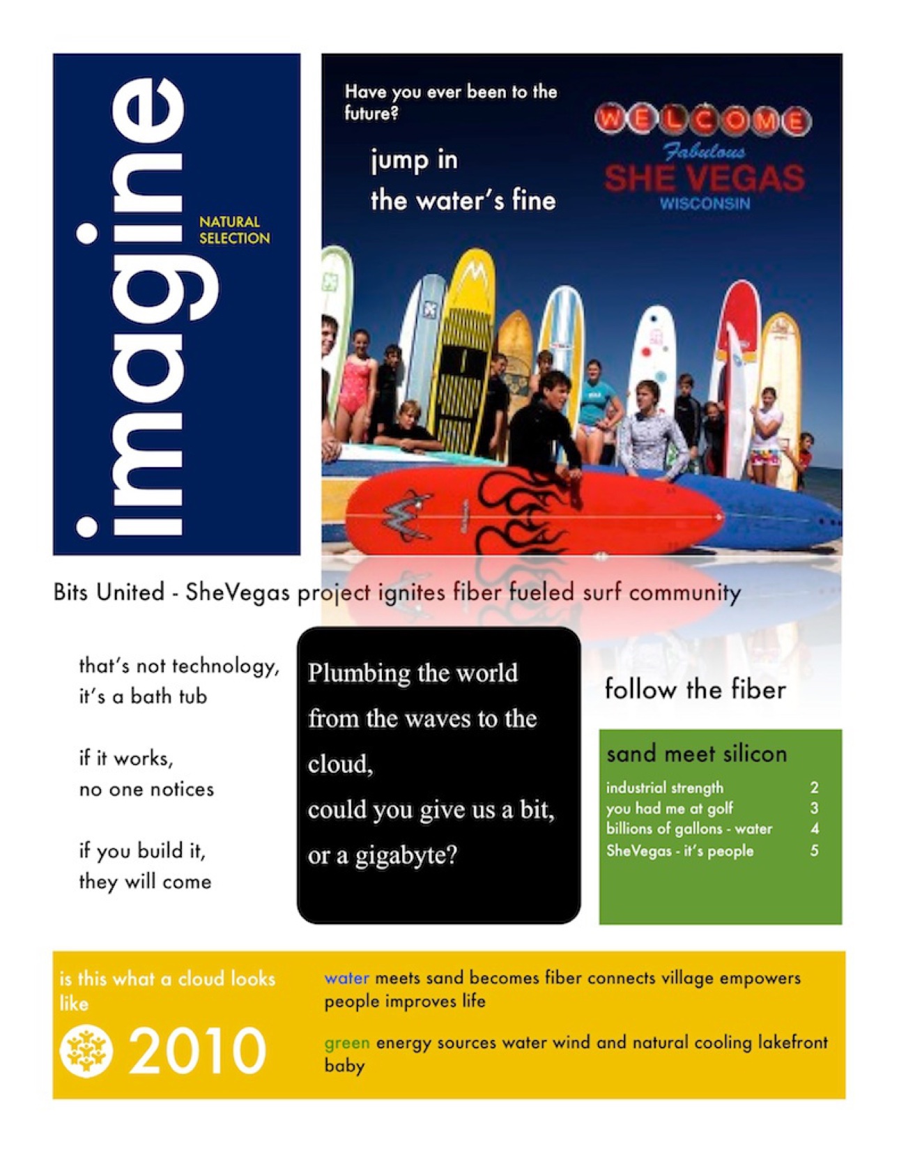 2010 SheVegas Surf Classic poster