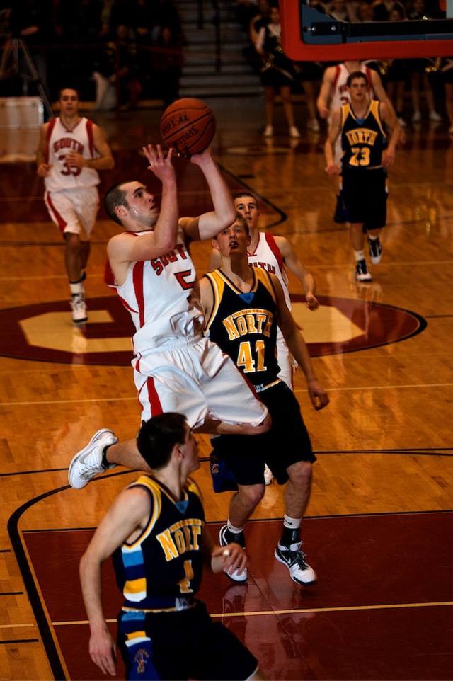 South 5 layup under North 41