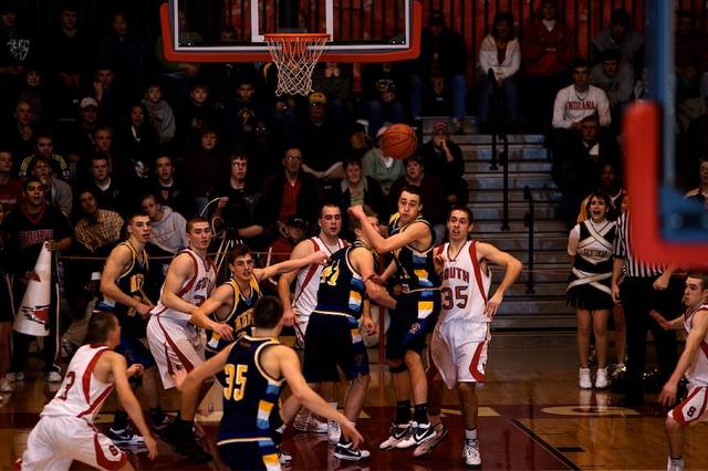 jump ball, North vs South 35